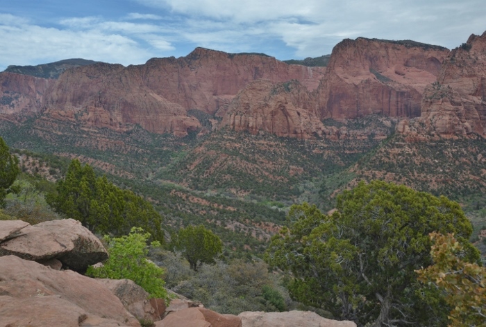 On Kolob Canyons Road